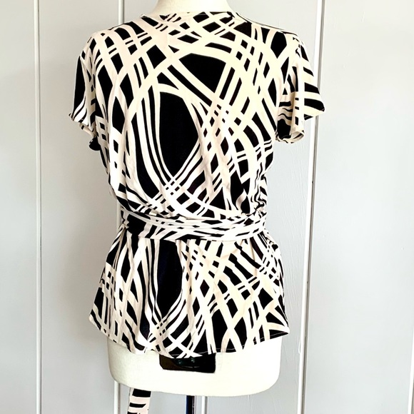 Marc Bouwer Cummerbund Tie Top - Picture 3 of 6